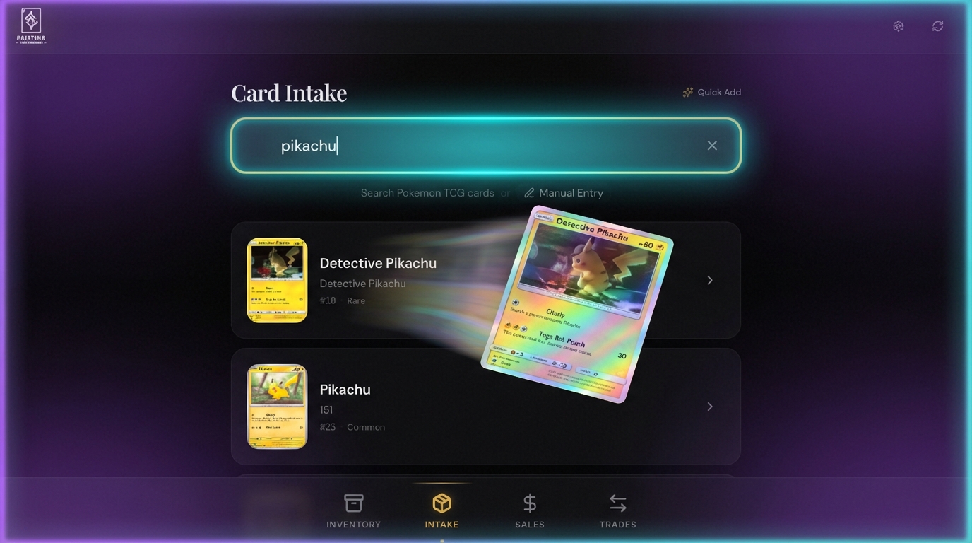 Lightning-Fast Intake